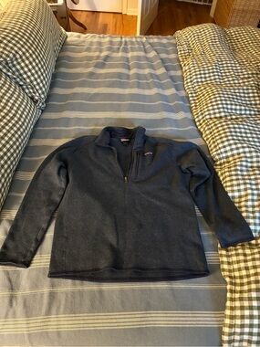Patagonia Men's Navy Half-Zip Fleece Pullover
